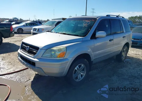 2003 Honda Pilot Ex-L from USA, damaged, VIN 2HKYF18523H508677